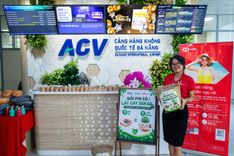 “Trao pin cũ – Gieo mầm xanh, chung tay vì một môi trường bền vững” tại Nhà điều hành Cảng hàng không quốc tế Đà Nẵng