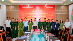 Hội nghị Sơ kết an toàn đường cất hạ cánh Quý I/2026 và Lễ ký kết hiệp đồng phối hợp với BCH Quân sự thành phố Hải Phòng tại Cảng HKQT Cát Bi
