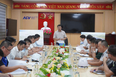 Lãnh đạo ACV kiểm tra hiện trường và rà soát tiến độ Dự án Nhà ga hành khách T2 – Cảng hàng không Đồng Hới
