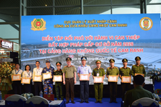Diễn tập đối phó với hành vi can thiệp bất hợp pháp cấp cơ sở năm 2026 tại Cảng hàng không quốc tế Cam Ranh