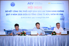 Hội nghị Sơ kết phối hợp giữa ACV - VATM - VNA về bảo đảm an toàn hàng không quý II/2026: Kết quả thực hiện chuyển đổi số và bài toán kiểm soát UAV