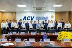Cảng HKQT Đà Nẵng ký kết biên bản ghi nhớ hợp tác về vận hành nhà ga hàng hóa với Công ty Cổ phần Dịch vụ hàng hóa hàng không Việt Nam (ACSV) 