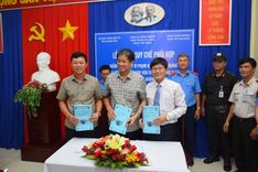 TỔ CHỨC LỄ KÝ KẾT QUY CHẾ PHỐI HỢP XỬ LÝ VI PHẠM HÀNH CHÍNH VỚI SỞ GTVT TỈNH KHÁNH HÒA
