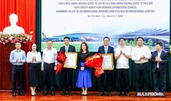 Cảng HKQT Cát Bi chính thực đạt Chứng nhận ISAGO